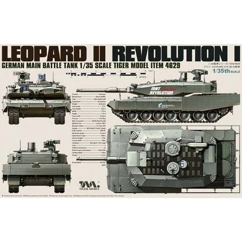 Tiger model 4629 35 leopard - #4629, 1/35